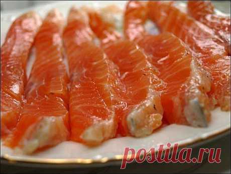 Рецепт маринада для красной рыбы