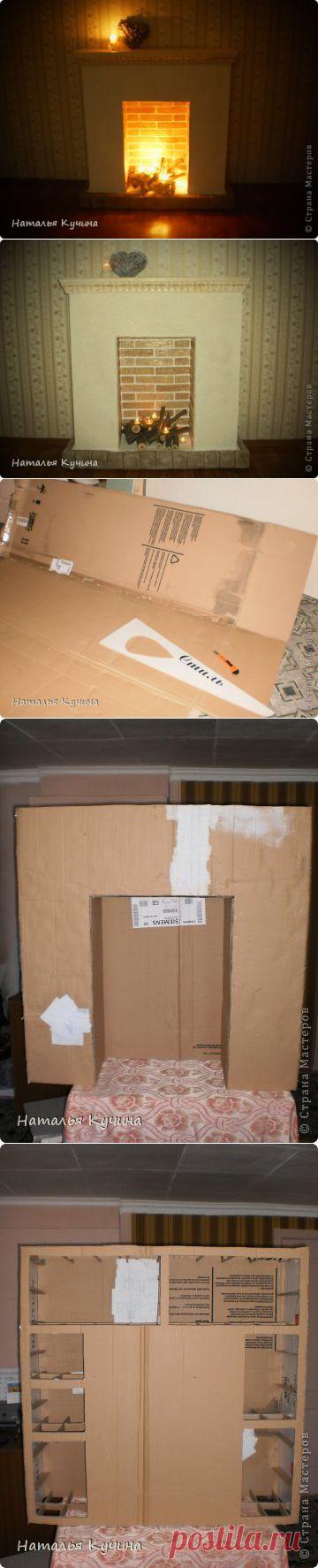 (+1) - Камин из картона "Сказка" 3 в 1 + МК | Очумелые ручки