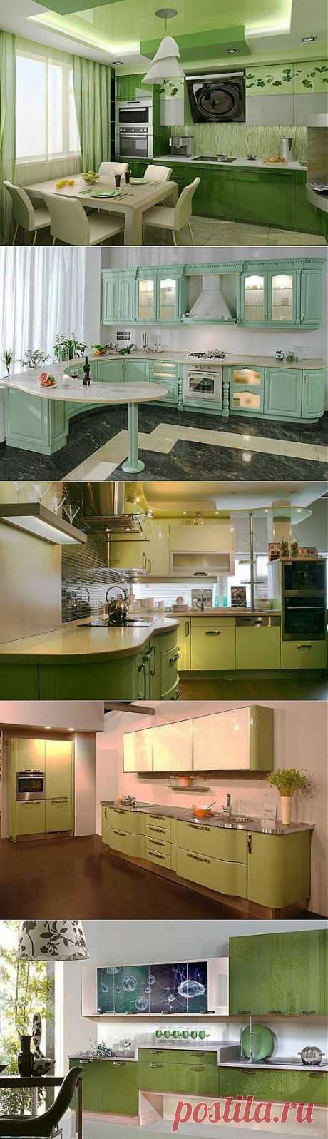 Фисташковая кухня | Наш уютный дом