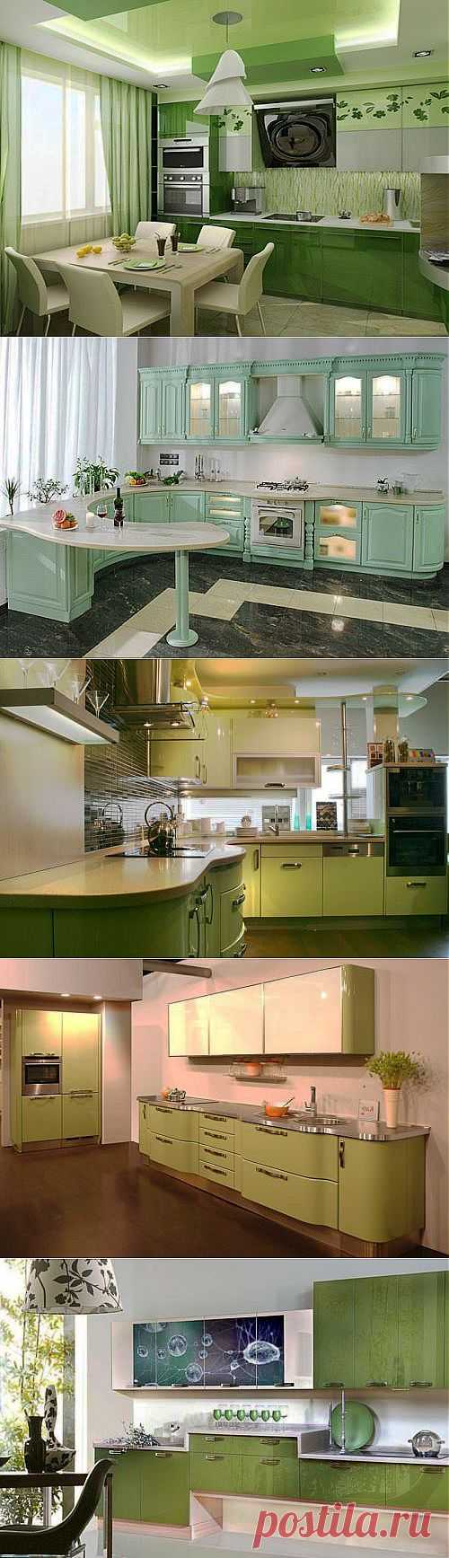 Фисташковая кухня | Наш уютный дом