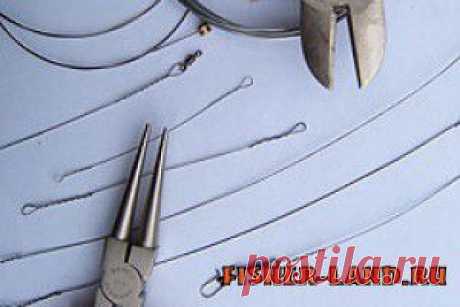 Металлический поводок из гитарной струны | НА РЫБАЛКУ !!!!