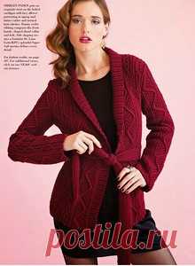 Кардиган из Vogue-knitting
