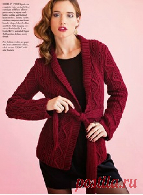 Кардиган из Vogue-knitting