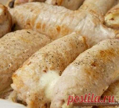 Рулетики мясные к праздничному столу