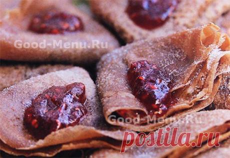 ШОКОЛАДНЫЕ БЛИНЫ - рецепт с пошаговыми фото