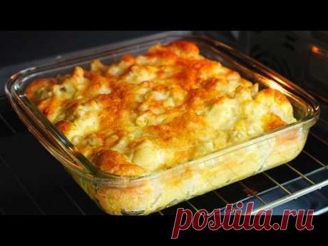 Просто залейте цветную капусту яйцом, и результат будет потрясающим!