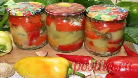 Маринованный перец с зеленью и чесноком на зиму. Рецепт маринованного болгарского перца Рецепт маринованного болгарского перца - Маринованный перец с зеленью и чесноком на зиму. Сегодня мы будем готовить маринованный болгарский перец с зеленью и...