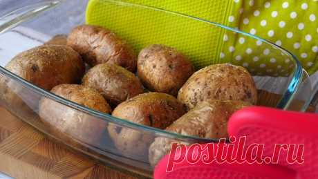Фаршированная Картошка в духовке _ Вкусный и Сытный ОБЕД
