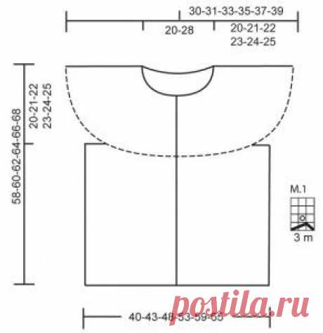 Топ реглан с косами | Вязание спицами, крючком, уроки вязания