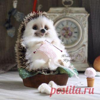 Тёплый мир, где сбываются мечты: войлочные игрушки от Юлии Юркевич