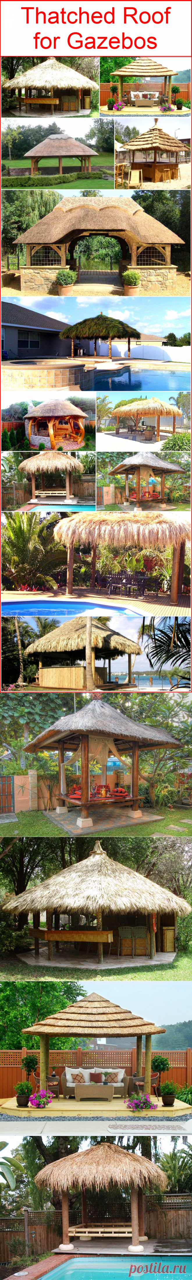 Thatched Roof for Gazebos | Pergolas / Gazebo