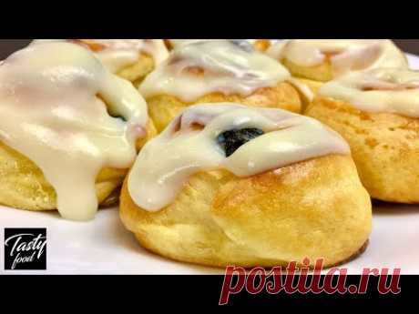 Итальянские Булочки с Заварным Кремом и Изюмом, это просто bellissimo!