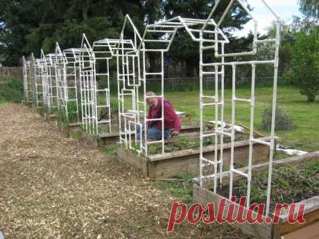 Дачные самоделки из труб (трафик) / Дача / ВТОРАЯ УЛИЦА - Выкройки, мода и современное рукоделие и DIY