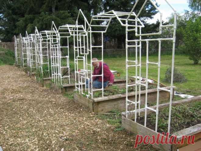 Дачные самоделки из труб (трафик) / Дача / ВТОРАЯ УЛИЦА - Выкройки, мода и современное рукоделие и DIY
