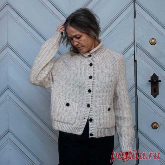 Модный бомбер Ribbed Raglan — HandMade