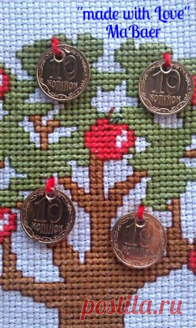 Вышитое "Денежное дерево" (+ схема с описанием) / Вышивка / Вышивка. Работы пользователей