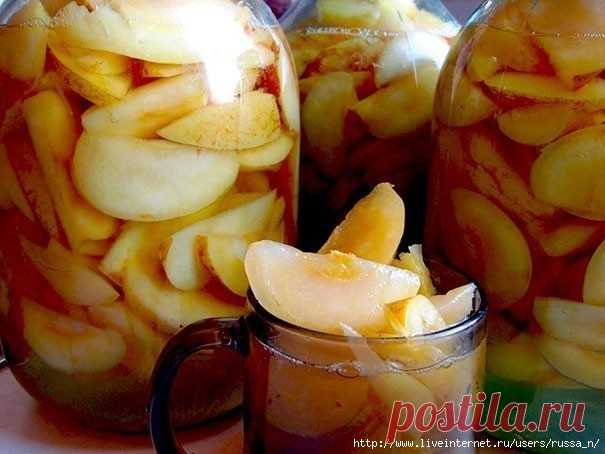 ЯБЛОКИ ДОЛЬКАМИ В СИРОПЕ