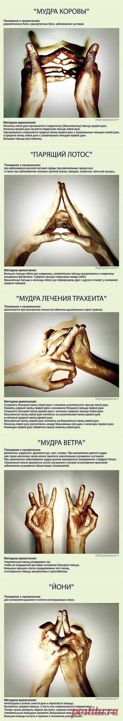 Что такое мудры и как их выполнять.