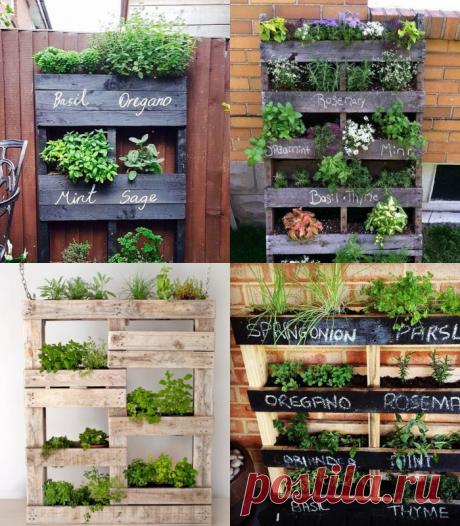 100 Идей повторного использования строительных поддонов
