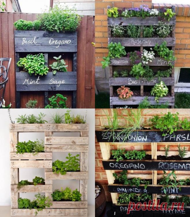 100 Идей повторного использования строительных поддонов