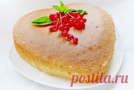 Шифоновый бисквит, рецепт с фото. Как приготовить классический шифоновый бисквит?