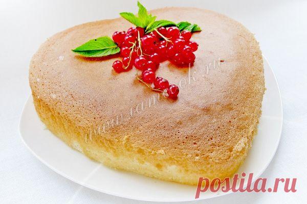 Шифоновый бисквит, рецепт с фото. Как приготовить классический шифоновый бисквит?