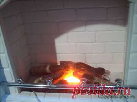 Фальш-камин в квартире своими руками