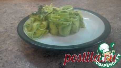 Быстрые маринованные кабачки - кулинарный рецепт