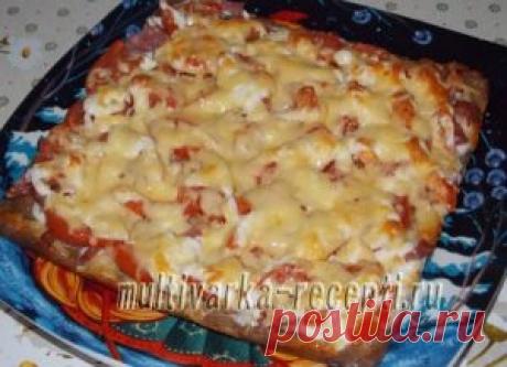 Пицца из хлеба в духовке