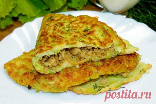 Кабачковые чебуреки