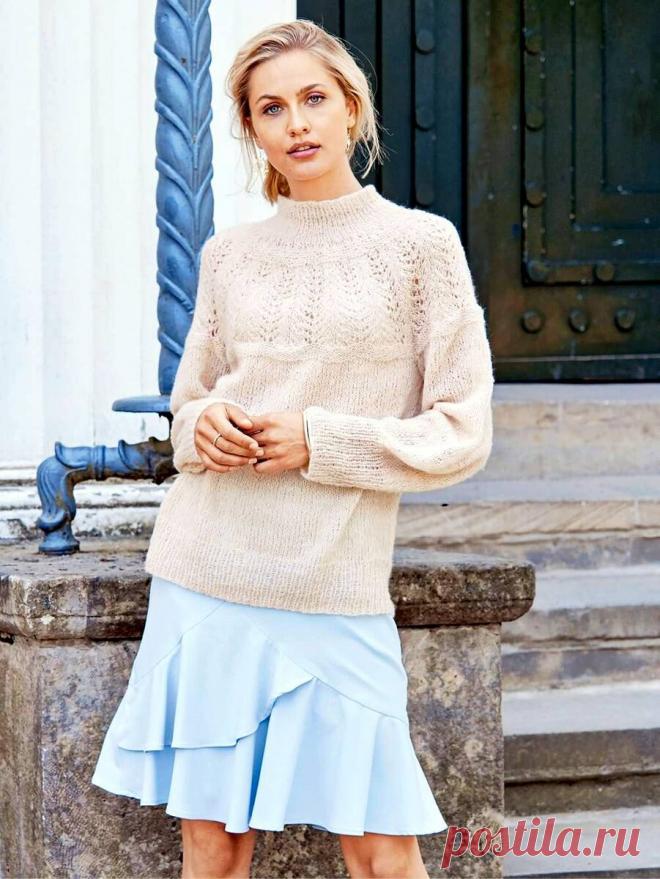 Сделаем себе новогодний подарок — свяжем красивый свитер! 5 женских моделей спицами | Вязание с Paradosik_Handmade | Дзен