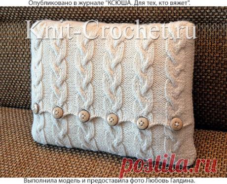 Вязанные спицами подушки. - Поделки спицами - Вязание спицами - Каталог статей - Вязание спицами и крючком