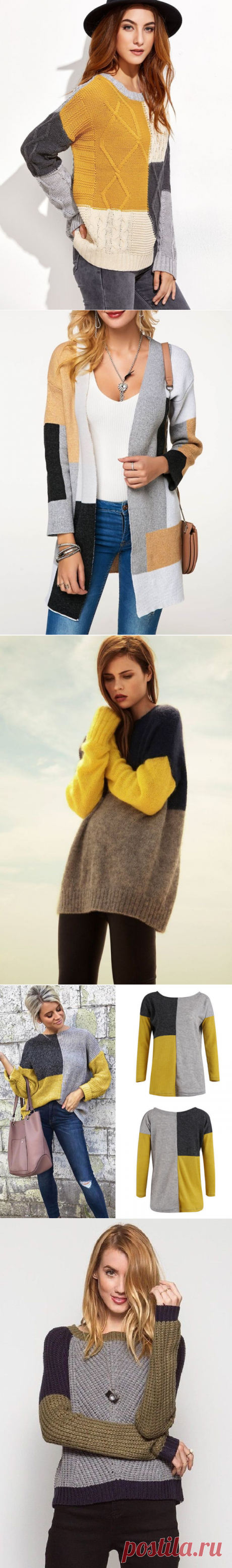 Color-Blocking: искусство многоцветного вязания: Дневник группы «ВЯЖЕМ ПО ОПИСАНИЮ»: Группы - женская социальная сеть myJulia.ru.идеи.