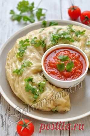 Ханум (паровой рулет с картофелем).