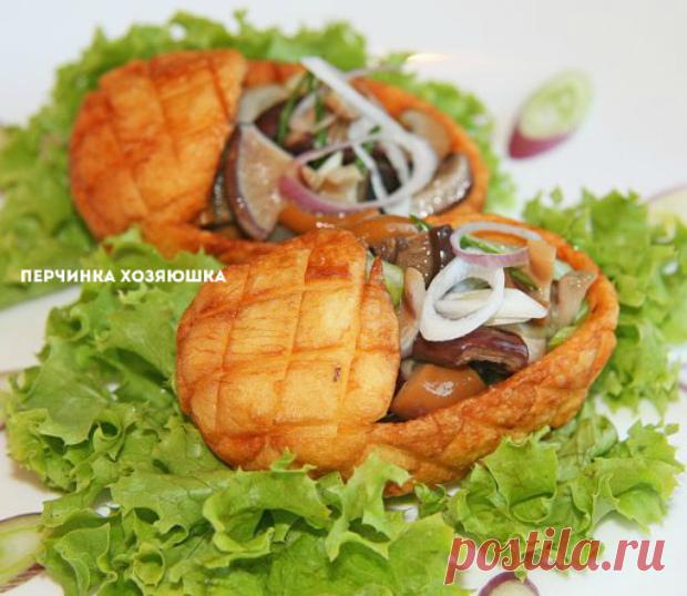 Как правильно вырезать лапти из картофеля - Перчинка хозяюшка