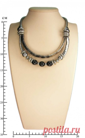 Колье из металла. 21754-46 - 19.Распродажа! - Арт Бижу