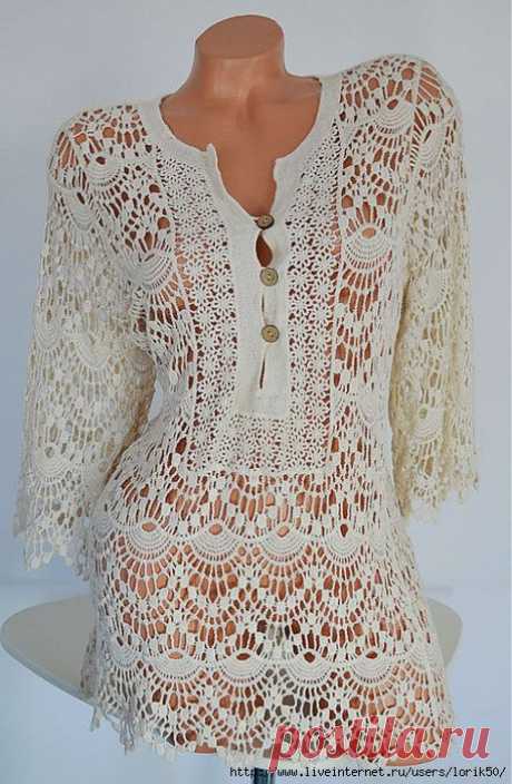 Шикарные туники - для вдохновения!!!!.