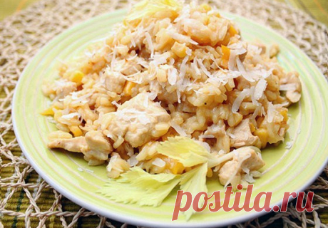 Ризотто с курицей рецепт – ризотто