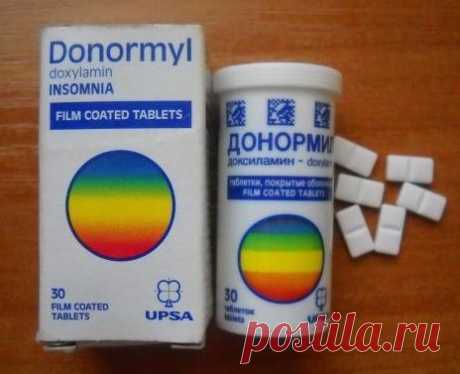 Донормил — инструкция и применение, показания, отзывы