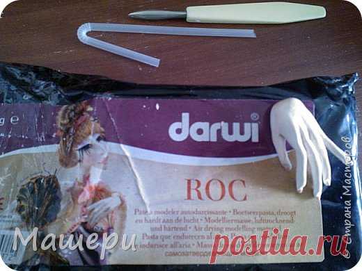 Лепка рук куклы из самозастывающей пластики | Страна Мастеров