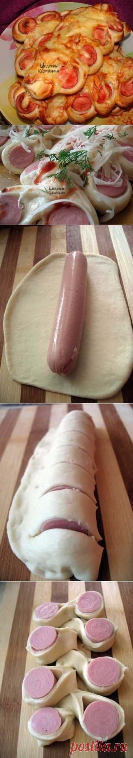БУЛОЧКИ &quot;ГУСЕНИЧКИ&quot; 🍴