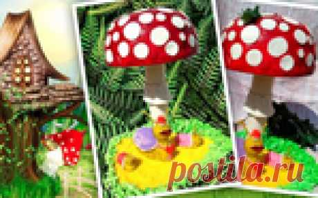 3D торт Мухомор