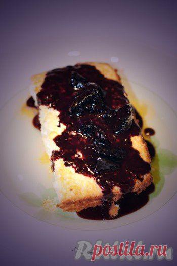 Творожное суфле с соусом из чернослива, красного вина и горького шоколада (рецепт с фото) | RUtxt.ru