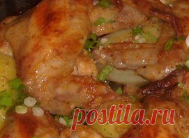 крылышки с кортошкой