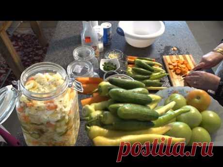 Маринованный овощной микс " Ruski Salat "