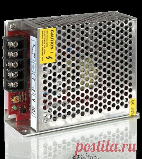 PC202003030 Блок питания для светодиодной ленты 30W 12V DC AC220-240V IP20 Gauss оптом и в розницу