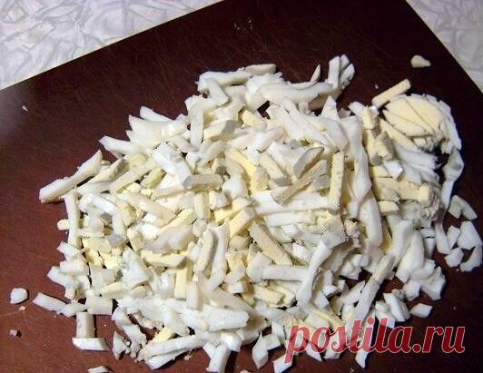 Нежный и легкий салатик 