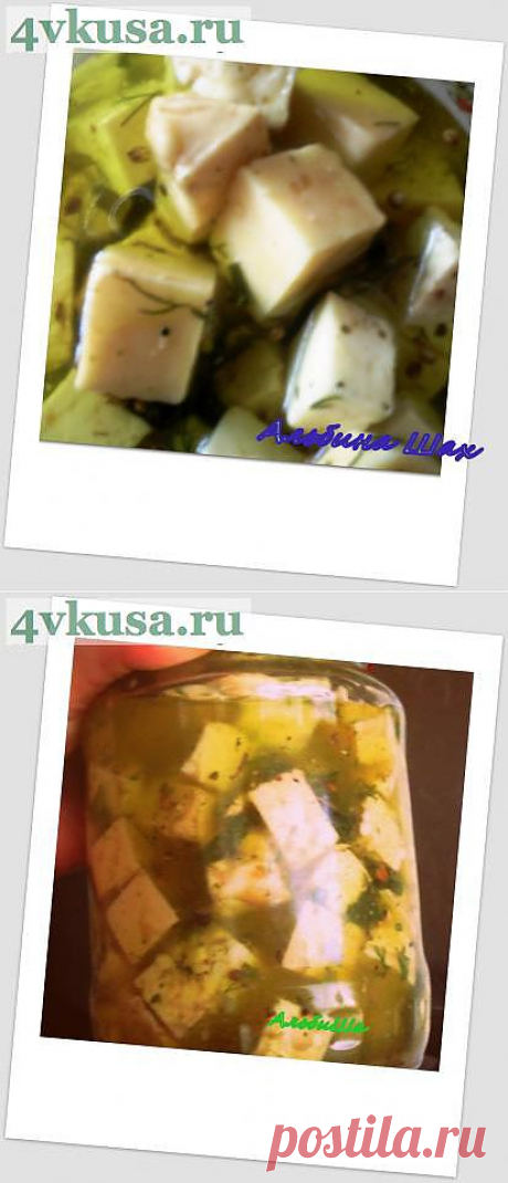 СЫР ЗАКУСОЧНЫЙ МАРИНОВАННЫЙ! | 4vkusa.ru
