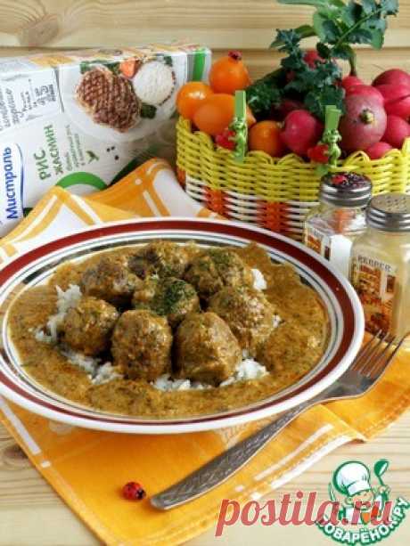 Фрикадельки в соусе из кабачковой икры - кулинарный рецепт