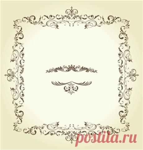 Винтажные рамки